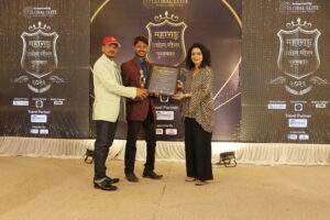 “महाराष्ट्र उद्योग गौरव पुरस्कार 2026” के अंतर्गत SK Property Dealer के Founder & CEO Mr. Kartik Haridas Kumbhare को ‘Visionary Real Estate Entrepreneur Award’ से सम्मानित