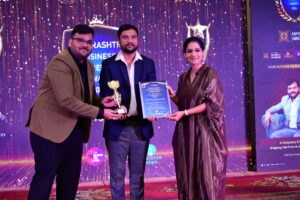 नागपुर के समाजसेवी Gagan Rahangdale बने प्रेरणा, Social Service Excellence Award से सम्मानित