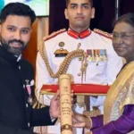 रोहित शर्मा को मिला पद्मश्री सम्मान, राष्ट्रपति भवन में हुआ सम्मानित; भारतीय क्रिकेट के लिए गौरव का क्षण