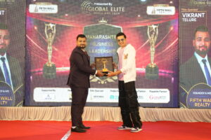 Fifth Wall Realty को “Best Mandate Company of the Year” सम्मान, Founder & MD Mr. Vikrant Mahendra Telure हुए सम्मानित