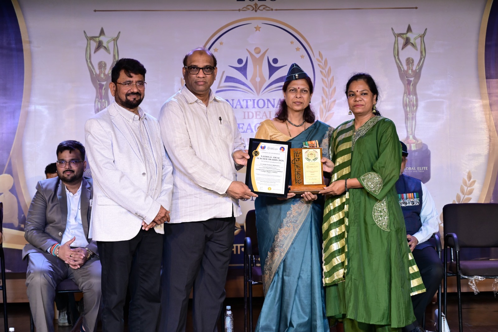 मनोविज्ञान एवं मानसिक स्वास्थ्य के क्षेत्र में उत्कृष्ट योगदान के लिए Dr. Deepa Milind Balkhande को National Ideal Teacher Awards 2026 से सम्मानित किया गया